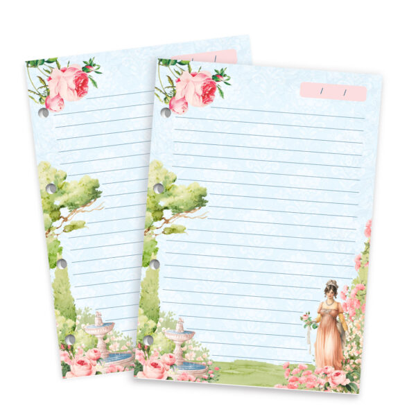 refil_folha_fichario_caderno_pautado_vintage_floral_rosa_mulher_lady_