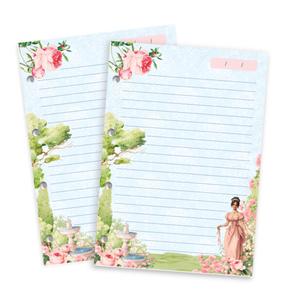 refil_folha_fichario_caderno_pautado_vintage_floral_rosa_mulher_lady_